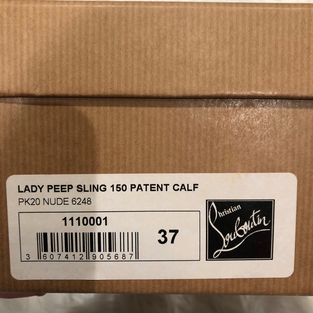 NEW AUTHENTIC Christian Louboutin never worn heels - Picture 7 of 8